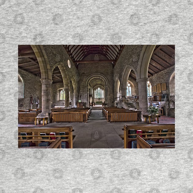 Holy Trinity Church Bosham Interior by IanWL